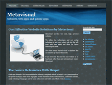 Tablet Screenshot of metavisual.com